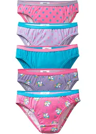Lot de 5 culottes avec coton doux, bonprix