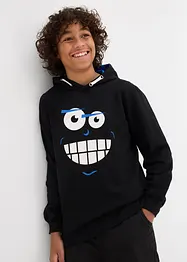 Sweat à capuche 100% coton, bonprix