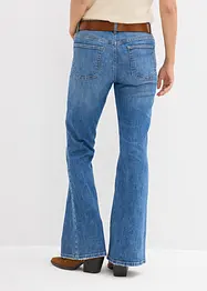 Jean flare taille mi-haute, bonprix