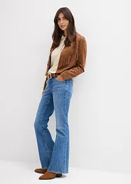 Jean flare taille mi-haute, bonprix