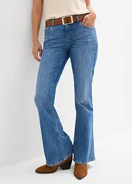 Jean flare taille mi-haute, bonprix