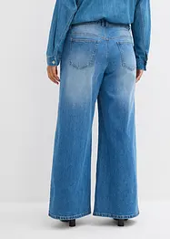 Jean large taille mi-haute, bonprix