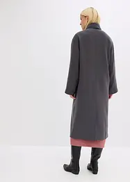 Manteau doux et oversize, viscose mélangée, bonprix