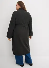 Long gilet en maille douce, viscose majoritaire, bonprix