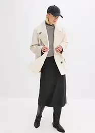 Veste caban aspect laine, bonprix