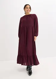 Robe longue en mousseline, bonprix