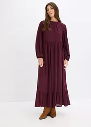 Robe longue en mousseline, bonprix