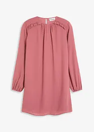 Robe courte en mousseline à volants, bonprix