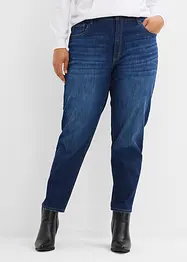 Jean mom taille haute, cropped, bonprix