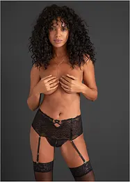 String taille classique ouvert avec porte-jarretelle, bonprix