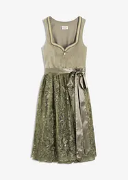 Dirndl avec tablier à sequins (ens. 2 pces), bonprix
