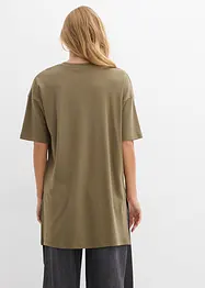 T-shirt long et oversize 100% coton, bonprix