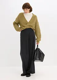 Pantalon de tailleur en viscose mélangée, bonprix