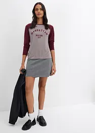 T-shirt manches longues en jersey, bonprix