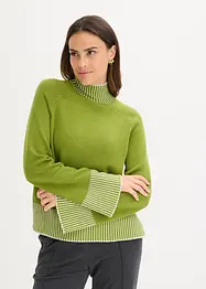 Pull à col montant, bonprix