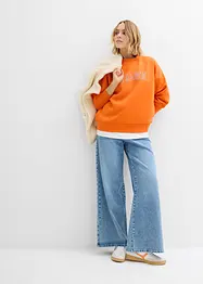 Sweat oversize en coton mélangé, bonprix