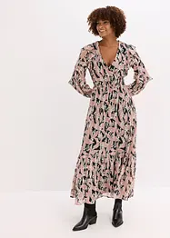 Robe en voile imprimée, bonprix