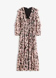 Robe en voile imprimée, bonprix