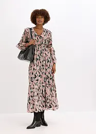 Robe en voile imprimée, bonprix