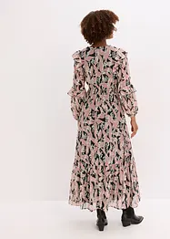 Robe en voile imprimée, bonprix
