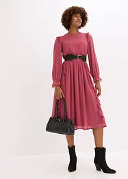 Robe en voile à volants, bonprix