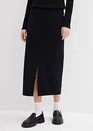 Jupe midi en matière néoprène, bonprix
