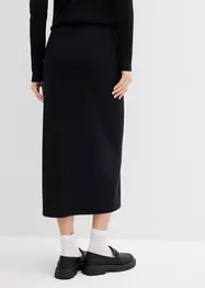 Jupe midi en matière néoprène, bonprix