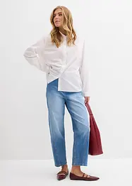Jean baggy taille haute, bonprix