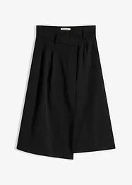 Jupe midi en viscose mélangée, bonprix