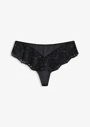 Shorty-string en matière brillante, bonprix