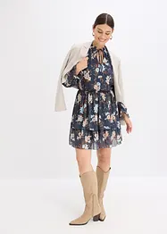 Robe en voile imprimé, bonprix
