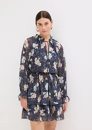 Robe en voile imprimé, bonprix