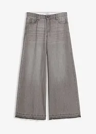 Jean large à taille mi-haute élastiquée, bonprix