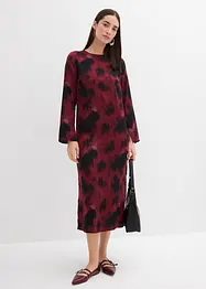 Robe midi en satin, bonprix