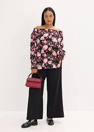 Blouse plus longue au dos, bonprix