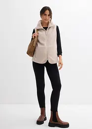 Gilet sans manches de grossesse et de portage en sherpa douillette, bonprix