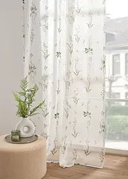 Voilage à imprimé floral (1 pce), bonprix
