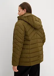 Veste matelassée légère avec capuche amovible, bonprix