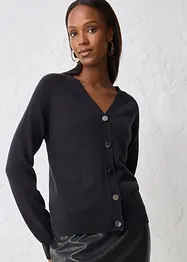 Gilet en maille avec cachemire, bonprix