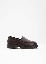 Mocassins en cuir, bonprix