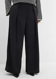 Pantalon évasé à pinces, bonprix
