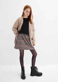 Jupe en jersey avec taille élastiquée, bonprix