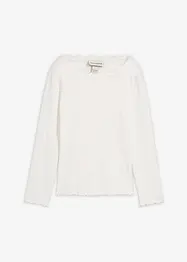 T-shirt manches longues 100% coton, bonprix