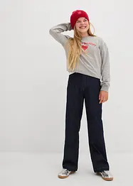 Jean large taille mi-haute, bonprix