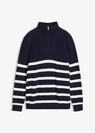 Pull camionneur en fine maille 100% coton, bonprix