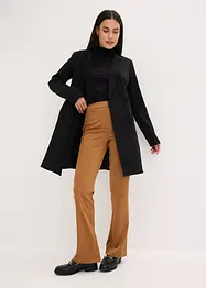 Blazer long en jersey milano, bonprix