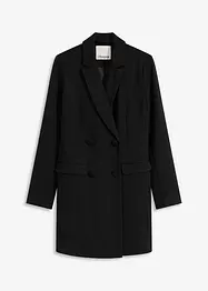 Blazer long en jersey milano, bonprix
