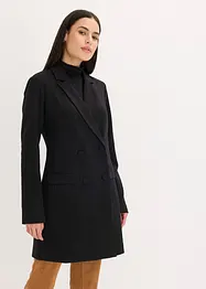 Blazer long en jersey milano, bonprix
