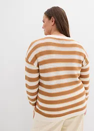 Pull oversize 100% coton, bonprix