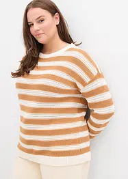 Pull oversize 100% coton, bonprix
